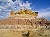 CWY-044 - Plume Rock and Puffy Clouds